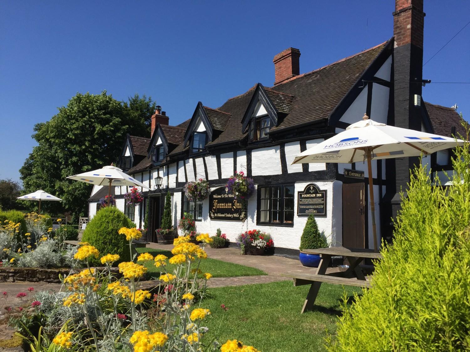 The Fountain Inn Tenbury Wells Buitenkant foto